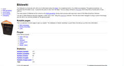 Desktop Screenshot of biblewiki.net